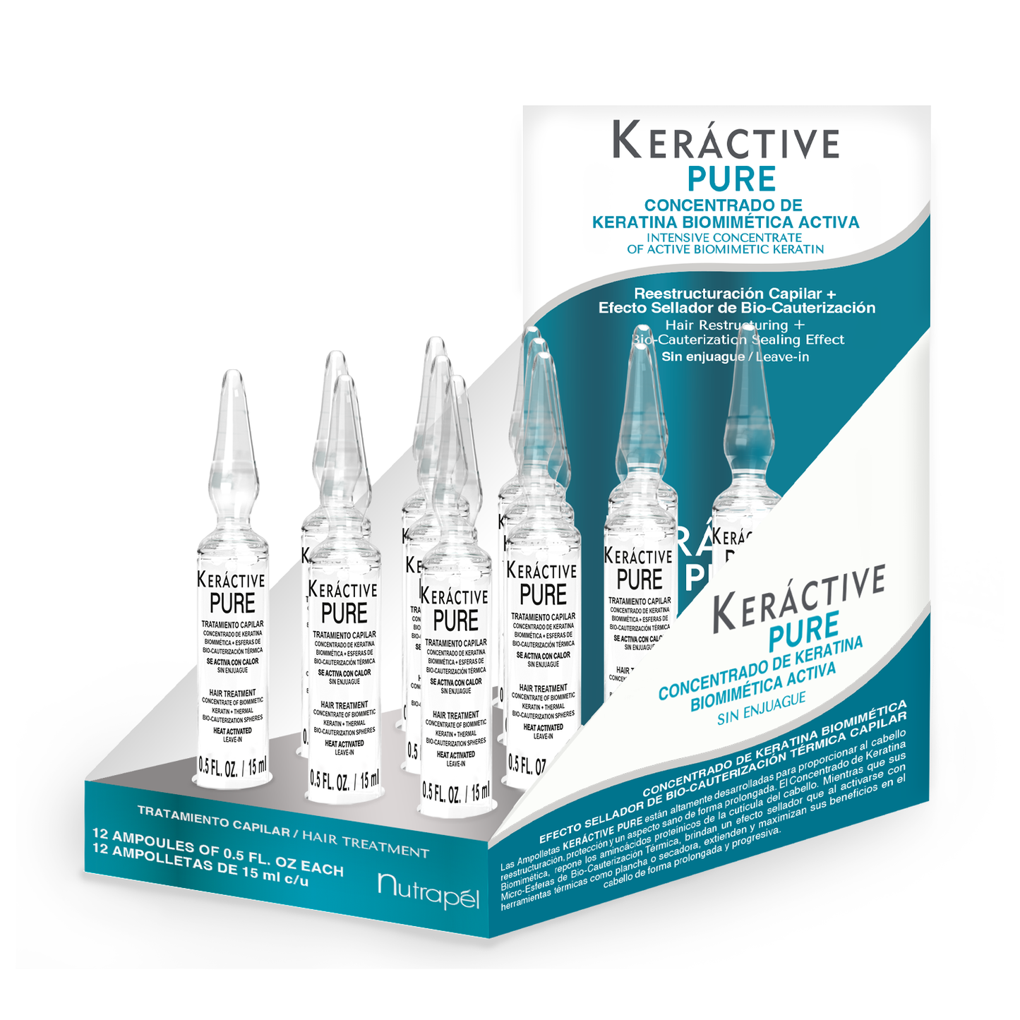 PURE KERATINA BIOMIMETICA AMPOLLETAS 12 PACK